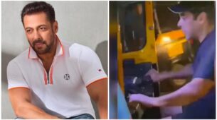 Trending: Salman Khan caught on camera driving autorickshaw in Mumbai’s Panvel area, internet goes bonkers