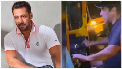 Trending: Salman Khan caught on camera driving autorickshaw in Mumbai’s Panvel area, internet goes bonkers