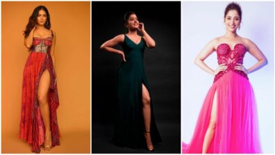 Uff Haye Garmi: Malavika Mohanan, Rashmika Mandanna and Tamannaah Bhatia set the temperature soaring in thigh-high outfits, see viral pics