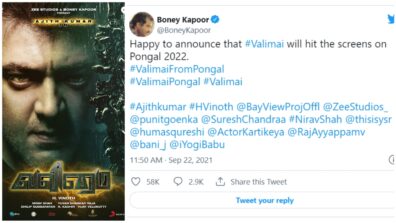 Valimai Release Date Out: Thala Ajith’s Action Thriller To Hit Screens On This Day In 2022