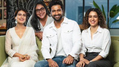 Vicky Kaushal welcomes Fatima Sana Shaikh and Sanya Malhotra in Meghna Gulzar’s ‘SamBahadur’