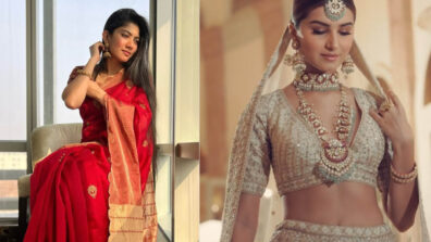 Vote Now: Tara Sutaria’s ultra-desirable Lehenga bridal couture OR Sai Pallavi’s enchanting low-key Bengali Wedding avatar