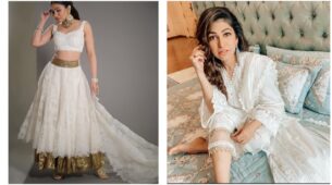 Wanna make your ethnic bottom wear game stylish? Let Tulsi Kumar’s style file serve as your inspiration