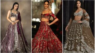 Want to spice up your Manish Malhotra special embellished lehenga style? Get cues from Kiara Advani, Deepika Padukone and Katrina Kaif