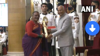 Watch: A Video Of A Transgender Folk Dancer’s Unique Gesture Before President At Padma Awards Has Amazed The Netizens