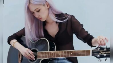 Watch: Blackpink’s Rosé Shares Video Of Her Playing Guitar, Blinks In Awe Of Her Talent