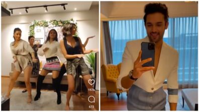 Watch: Erica Fernandes is a ‘baby doll Jugnu’ with her girl gang, Parth Samthaan does a happy ‘birthday dance’