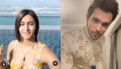 Watch: Erica Fernandes spotted in swimming pool with mystery man in new viral video, Parth Samthaan says, ‘western to desi’