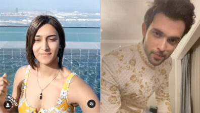 Watch: Erica Fernandes spotted in swimming pool with mystery man in new viral video, Parth Samthaan says, ‘western to desi’