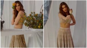 Watch: Kriti Sanon does a special performance on famous song ‘Manike Mage Hithe’, you will love it