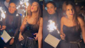 Watch: Nia Sharma goes wild in a private party, looks burning hot in strapless black outfit