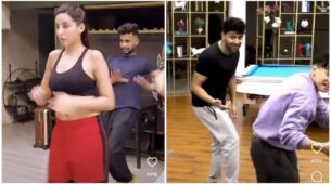 Watch: Nora Fatehi and Guru Randhawa’s private rehearsal video from next project gets leaked, netizens shocked