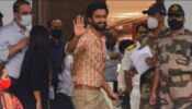 Watch: Vicky Kaushal spotted all smiles as he leaves Mumbai for his wedding with Katrina Kaif, see viral footage