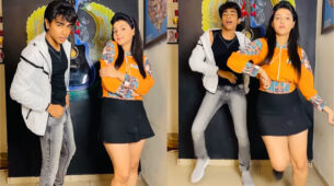 Watch: RadhaKrishn fame Mallika Singh and Kartikey Malviya’s ‘Jugnu Wala Pyaar’ moment caught on camera, check ASAP
