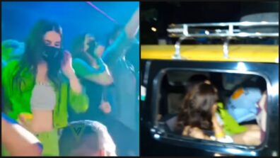 Watch: Sara Ali Khan, Janhvi Kapoor and Ibrahim Ali Khan spotted enjoying A.P Dhillon’s concert, leave from venue together in taxi