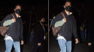 Watch: Vicky Kaushal returns to Mumbai to spend Christmas with wife Katrina Kaif