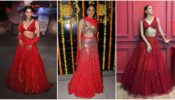 What A Beauty! Kiara Advani Serving Looks In Ravishing Red Lehengas: Which Red Lehenga Would You Choose?