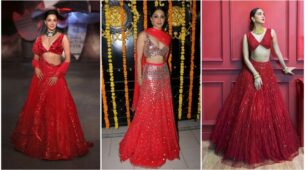 What A Beauty! Kiara Advani Serving Looks In Ravishing Red Lehengas: Which Red Lehenga Would You Choose?