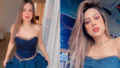 What A Diva: Nia Sharma plays a trendsetter in plunging neckline black midi dress, raises the oomph with swag