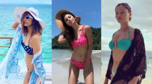 What To Wear On A Beach Vacation? Learn From Hina Khan, Mouni Roy And Rubina Dilaik