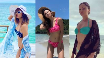 What To Wear On A Beach Vacation? Learn From Hina Khan, Mouni Roy And Rubina Dilaik