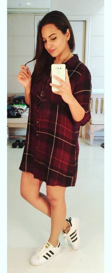 When In Doubt, Pick A Dress! Casual Dress Inspiration Coming From Sonakshi Sinha For Your Weekend OOTD - 3