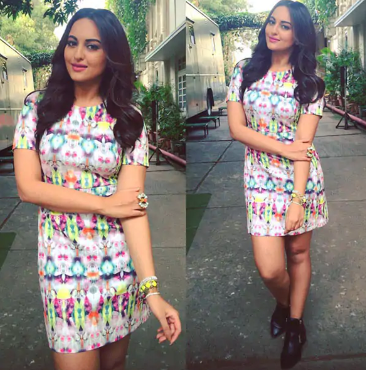 When In Doubt, Pick A Dress! Casual Dress Inspiration Coming From Sonakshi Sinha For Your Weekend OOTD - 2