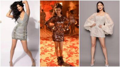 When Shruti Haasan Opted For All Dazzling And Sparkling Dresses And Fans Lost Their Hearts