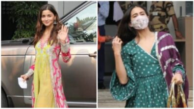 Where Alia Bhatt and Sara Ali Khan are heading in traditional couturiers? Read to know