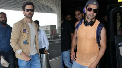 Whose Airport Style Will You Go For? Hrithik Roshan Or Varun Dhawan?