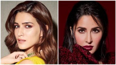 Would You Opt For A Natural Makeup Look Like Kriti Sanon Or A Bold Red-Lip Makeup Look Like Katrina Kaif This Festive Season?