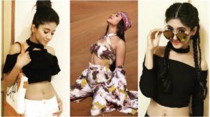 Attending A Cocktail Party? Bookmark Shivangi Joshi’s Body Hugging Crop Top To Look Like A Bombshell