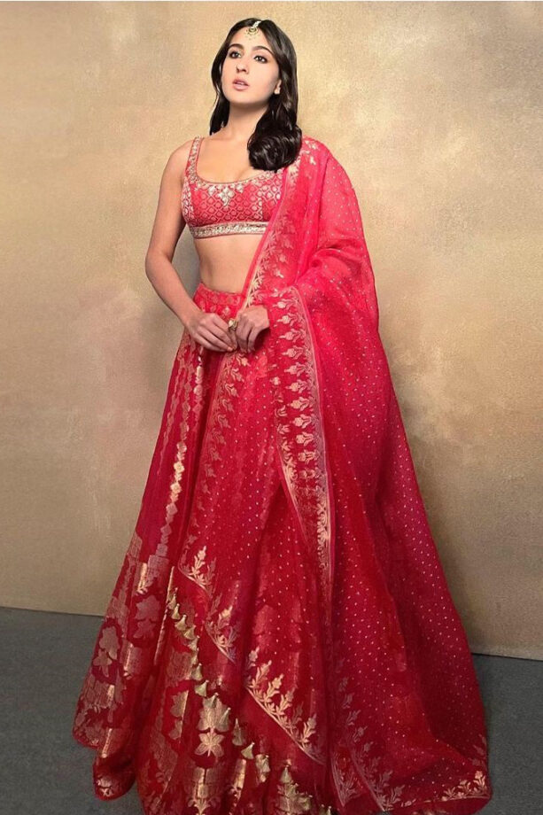 3 Times Sara Ali Khan Looked Striking In Red Hot Outfits: See Pics - 0