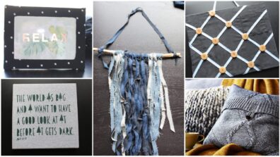 5 Ways To Use Your Old Clothes To Make Something Decorative