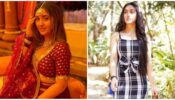 Desi Vs Videsi: Ashnoor Kaur In A Traditional Classy Red Lehenga Or In Elegant Midi Dress, What Looks Better?