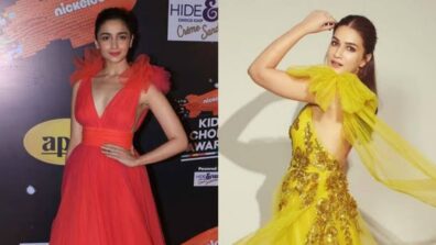 Battle Of The Vibrant Tulle Gowns! Alia Bhatt’s Red Gown Vs Kriti Sanon’s Yellow Gown: Which Is Your Pick?