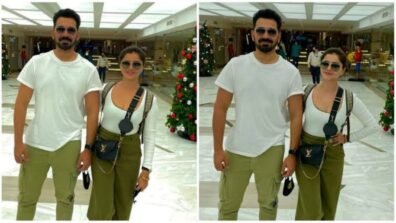 The stylish duo: Rubina Dilaik & Hubby Abhinav Shukla’s color-coordinated fashion styles