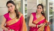 What a beauty! Shraddha Arya sets new bride goals in a beautiful pink saree, yay/nay?