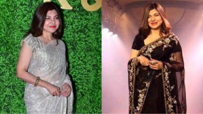 Six Yards Of Sheer Beauty! Which Saree Of Alka Yagnik Would You Opt For A Wedding?