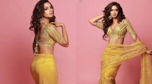 What A Beauty! This Is How Shweta Tiwari Bewitches In Yellow Saree