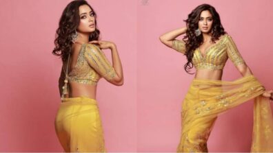 What A Beauty! This Is How Shweta Tiwari Bewitches In Yellow Saree