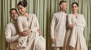 Twinning with bae is the Diwali vibe we all need! Inspiration coming from Sonam Kapoor and Anand Ahuja