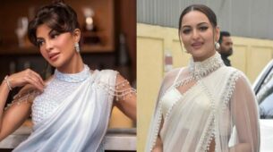 [Fashion Faceoff] Jacqueline Fernandez Vs Sonakshi Sinha: Who Wore The Cape Saree Better?