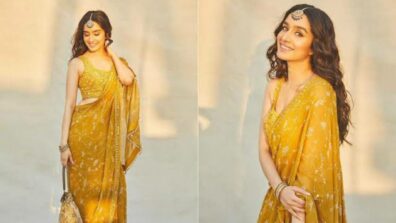 Shraddha Kapoor Got Us Hooked To Our Screens In A Breathtakingly Amazing Sunkissed Look Donning A Vibrant Saree: Yay/Nay?