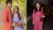 It Was A Night Of Celebrations For B-Town Ladies! Take A Look At Simple Yet Elegant Karwa Chauth Outfits: From Natasha Dalal To Mira Kapoor