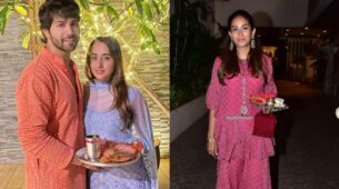 It Was A Night Of Celebrations For B-Town Ladies! Take A Look At Simple Yet Elegant Karwa Chauth Outfits: From Natasha Dalal To Mira Kapoor