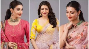 Set Your Eyes On Kajal Aggarwal’s Festive Look & Give Unforgettable Fashion Goals