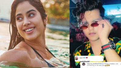 Riyaz Aly is lovestruck seeing Janhvi Kapoor’s new bikini snap, fan teases saying, “nowadays you are commenting…”