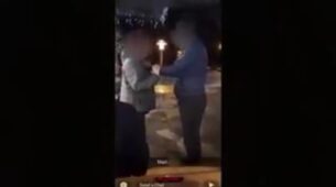 A McDonald’s Security Guard Slaps A Boy For Pranking On Him Has Gone Crazy Viral, Watch