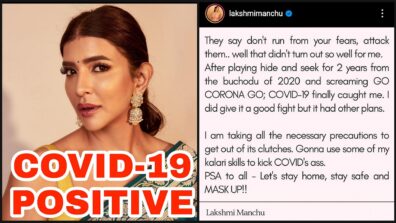 Actress Lakshmi Manchu tests positive for Covid-19 amid Omicron surge